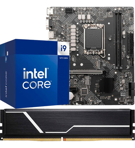 Combo Actualización Intel Core I9 Mother 16gb Color Negro N492