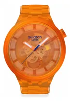 Comprar Reloj Swatch Orange Joy Sb05o103 Correa Naranja Bisel Naranja 18.50 Cm Fondo Naranja