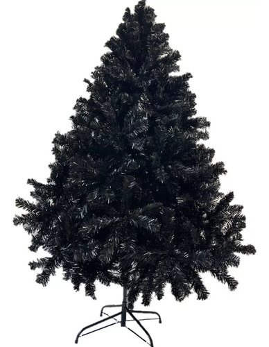 Arbol Navidad Artificial Pino Monarca Color Negro 1.8m