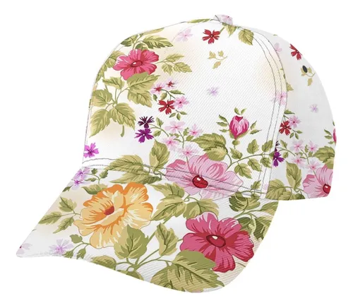 Floral baseball hat on sale