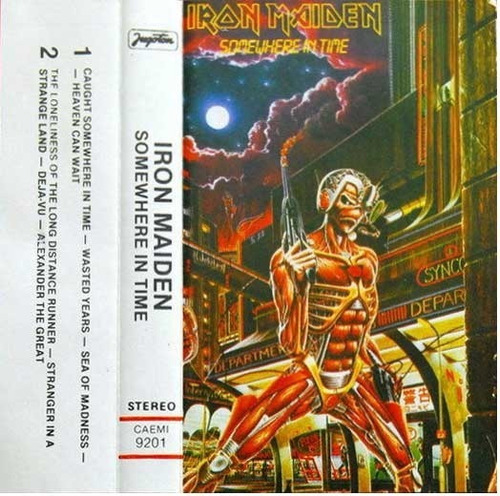 Iron Maiden - Somewhere In Time - Casete - Impecable