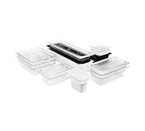 Cambro Black Camwear 1/3 Size Food Pan, 8  H