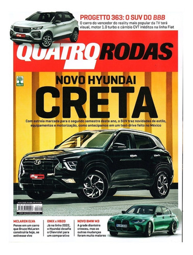 Revista Quatro Rodas Abril/2021 Ed 744