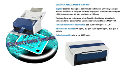 Escaner De Documentos Xerox 6440 N3w (nû3v0)