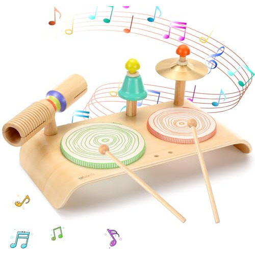 Juego De Tambores Para Niños Wingyz, Instrumentos 3qw5j