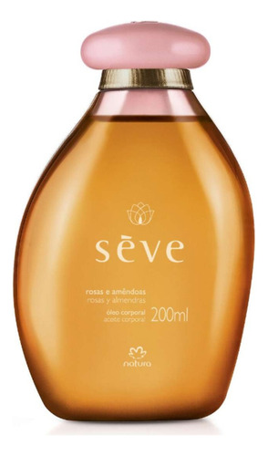 Oleo Corporal Seve 200ml Fragrância Rosas e Amendoas