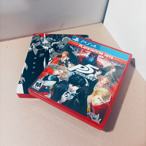 Persona 5 (2017)  Steelbook + Caja + Juego (no En Español)