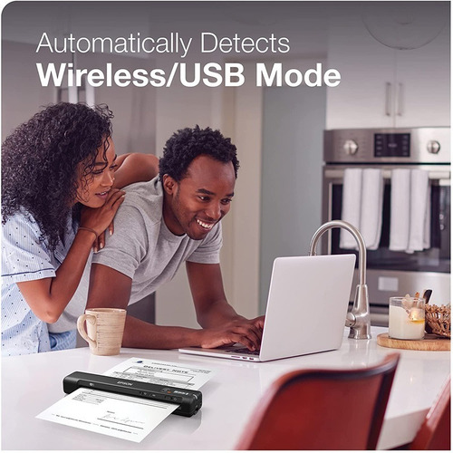 Imagen 4 de 8 de Escáner Inalámbrico Epson Workforce Es-60w Portátil Wifi Usb