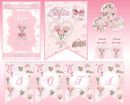 Kit Imprimible Express Personalizado - Coquette #1