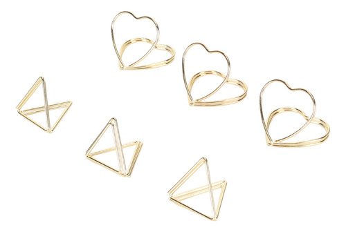 Bonitos Sujetapapeles Triangulares, Duraderos, Con Forma De