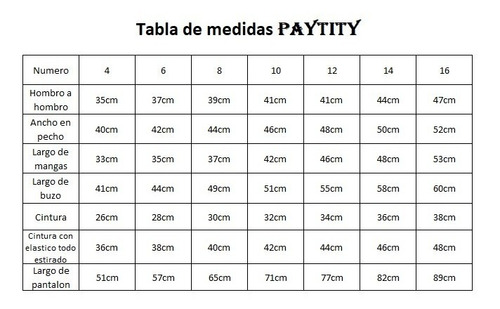 Imagen 7 de 10 de Pijama Nena Invierno Yacard Pesado