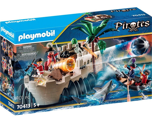 Imagen 1 de 7 de Playmobil 70413 Bastion De Los Piratas Original Intek