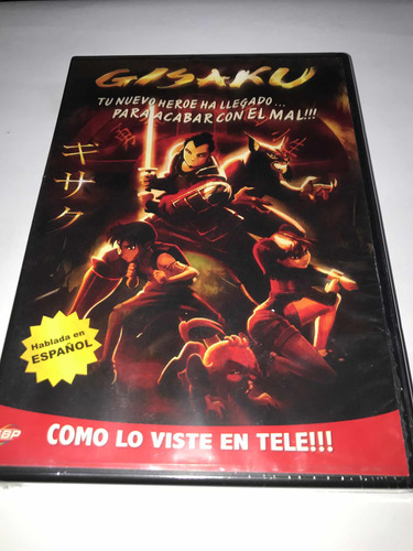 Gisaku Para Acabar Con El Mal  Dvd Nuevo Original Cerrado