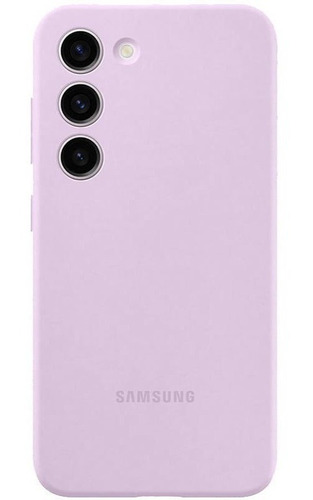 Case Samsung Silicone Cover Para Galaxy S23 Normal Lila