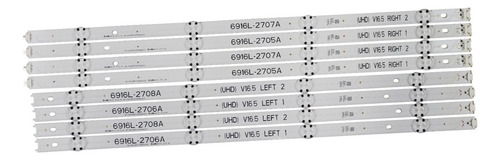 Kit Barra De Led Original LG 49uh6100 Agf80317901 !!novo!!