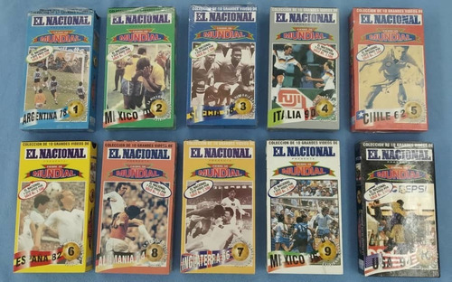 Colección Fiebre De Mundial Vhs (el Nacional)