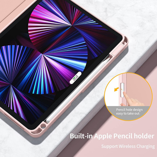 Imagen 7 de 8 de Funda Akkerds iPad Pro 11 2021 Cover Protector C/ Portalápiz