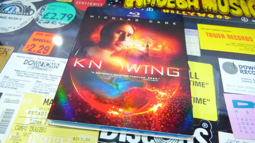 Blu-ray Knowing / Cuenta Regresiva Made In Usa