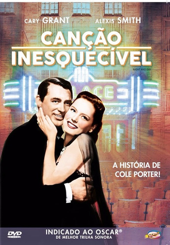 Dvd Canção Inesquecível, Biografia Cole Porter, Cary Grant+ | Frete grátis