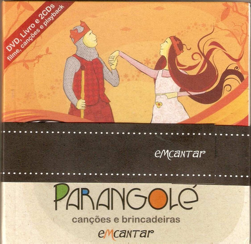 Dvd, Livro E 2 Cds - Parangolé - Canções E Brincadeiras /