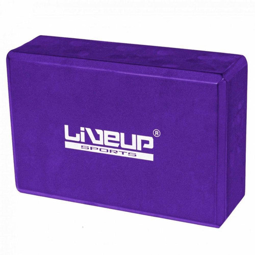 Bloco De Yoga - Roxo - Liveup Ls3233rx