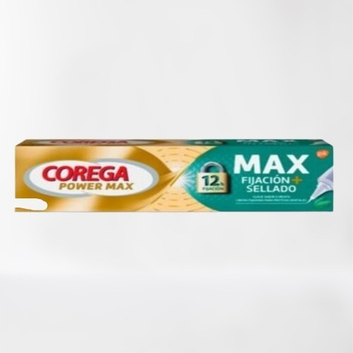 Corega Max Fijación + Sellado Sabor Menta 70 Grs