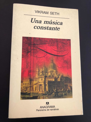 Libro Una Música Constante - Vikram Seth - Oferta