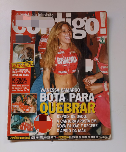 Revista Contigo C/ Wanessa,hebe,dieckmann,piovani,falabella, (Usado)