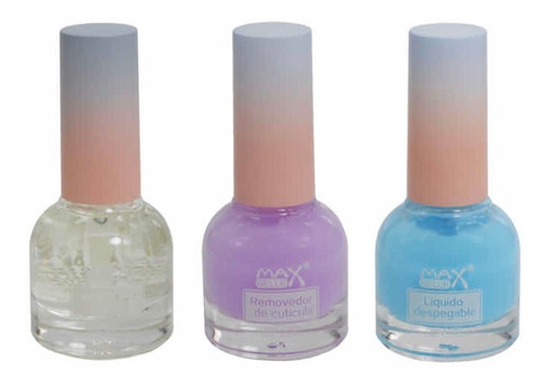 Set Cuidado De Uñas Aceite, Removedor De Cuticula Peel Off