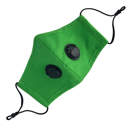Imagen 1 de 4 de Cubrebocas N95 Lavable Filtro Reusable Valvula Tapaboca