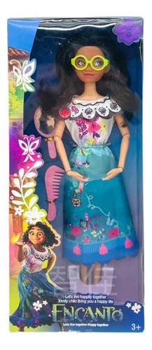 Muñeca Encanto Mirabel Madrigal Articulada Jebe 30 Cm Barbie