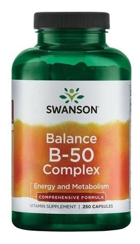 Swanson | Balance B-50 Complex I 250 Capsulas I Importado 