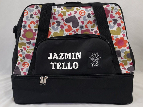 Imagen 4 de 10 de Bolso Cajon P/patin Artistico Estampado (opc Personalizable)