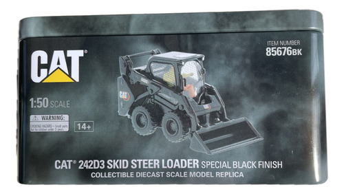 Cargador Compacto Cat® Miniature - 242d3 - 1:50 Negro