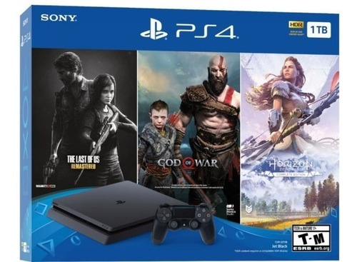 Consola Ps4 Slim 1.000gb + 3 Juegos + Regalo Viernes Negro