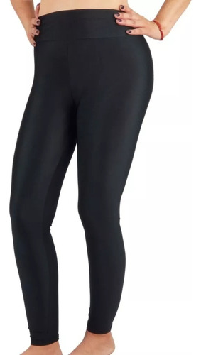 Calza Lycra Deportiva Mujer Tiro Alto Dupont Tela Altobrillo