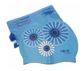 Gorra Natación Hkr Flower Desing Piscina (halcry)