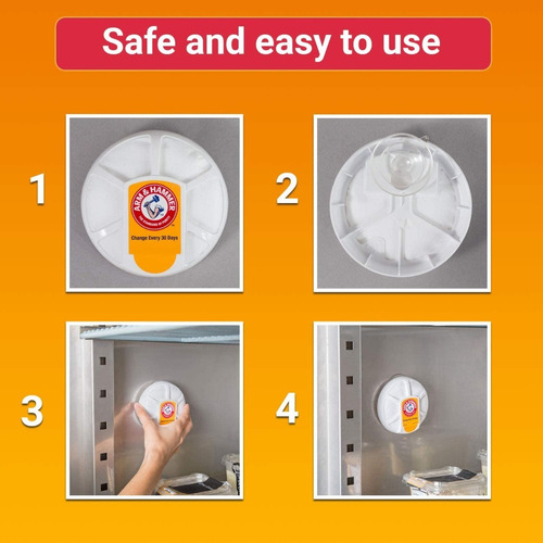 Imagen 2 de 4 de Refresca Nevera Arm & Hammer Filtro Elimina Olores Freezer