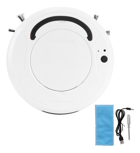Aspirador Robótico Usb Inteligente 3 En 1 Para El Hogar