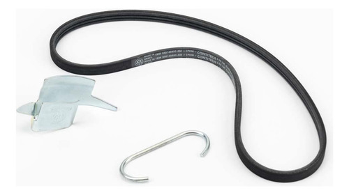 Kit Juego 2 Correa Poli V Vw Suran 1.6 8v Larga Corta Orig