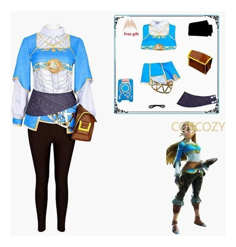 Cosplay De La Princesa Zelda Breath Of The Wild La Leyenda D