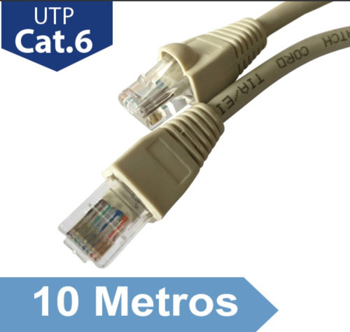 Cable Patch Utp 10 Mts Cat6 Marfil Cca 26awg  9039 