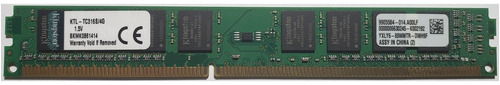 Memoria Ram Dimm 4gb Ddr3 Kingston Ktl-tc316s/4g 1600 Mhz