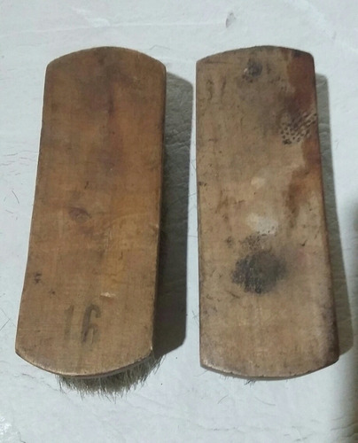 Cepillos De Madera. Antiguo Lote De Cepillos Núm. 16. Único!