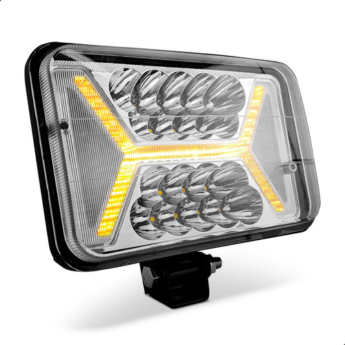 Farol De Led P F1000 Com Seta Alta Potência 96w Adaptação