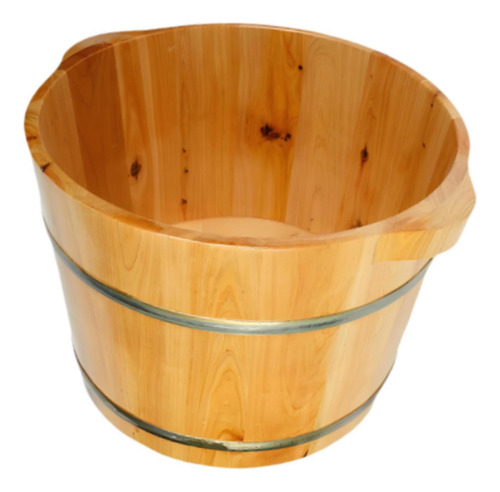 Lavabo De Madera Para Pies, Barril Para Pedicura Con Doble