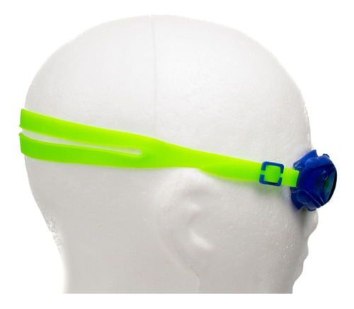 Imagen 5 de 5 de Goggle Az Gummy 6305-4 Junior Claro/azul/rosa