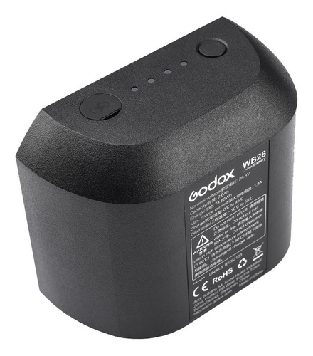 Bateria Wb26 Flash Godox Ad600 Pro