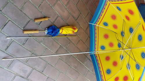 Imagen 5 de 8 de Sombrilla Playera, Camping O Lluvia