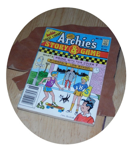 Revista Cómic Archie´s Story Game Número 18  Digest Magazine